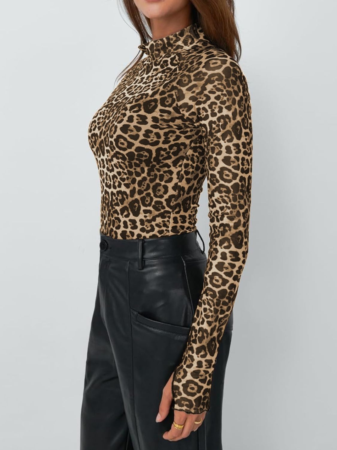 Loveletter Mock Neck Long Sleeve Top | 4 Colors | Poundton