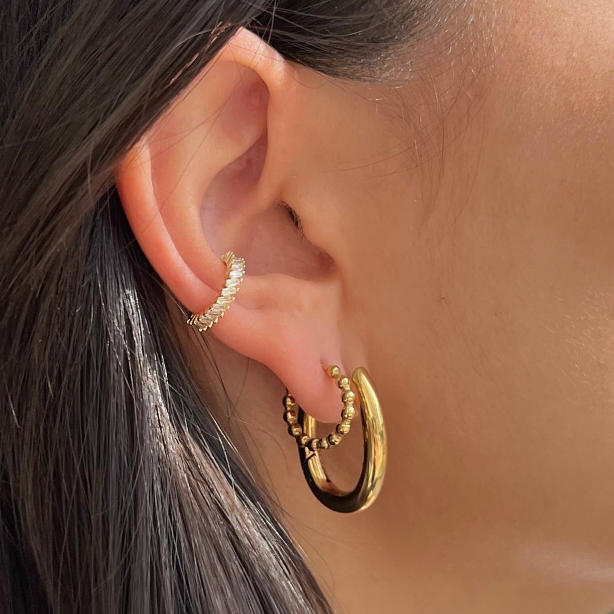 Priscilla Baguette Ear Cuff
