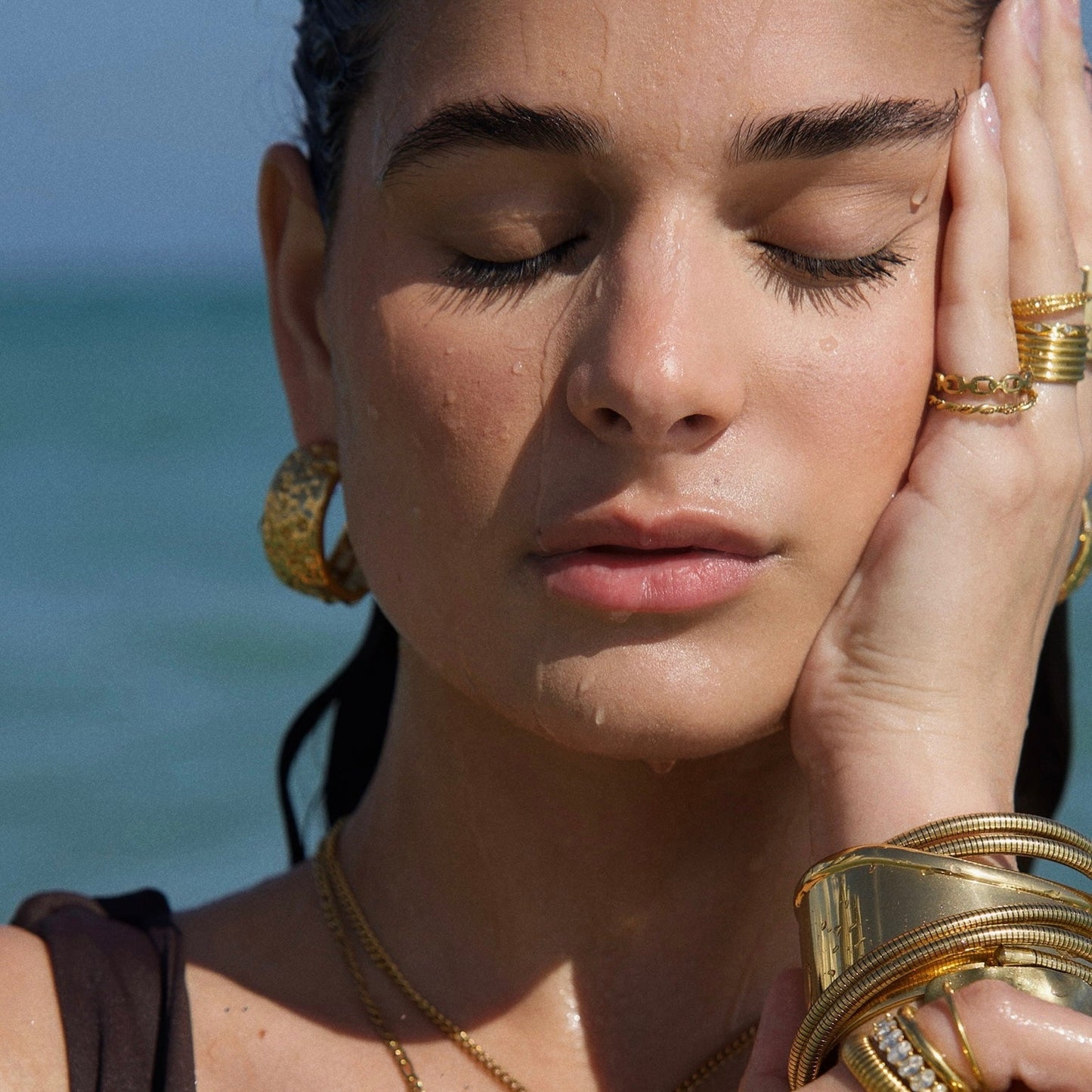 Billy Dainty Chain Ring | Gold and Silver