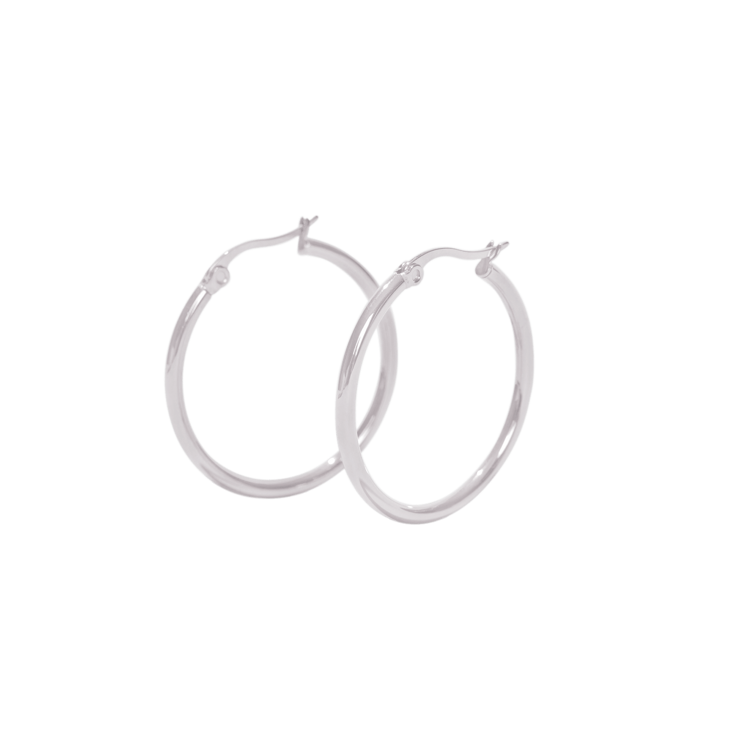 Laurette Medium Hoop Earring | Gold and Silver