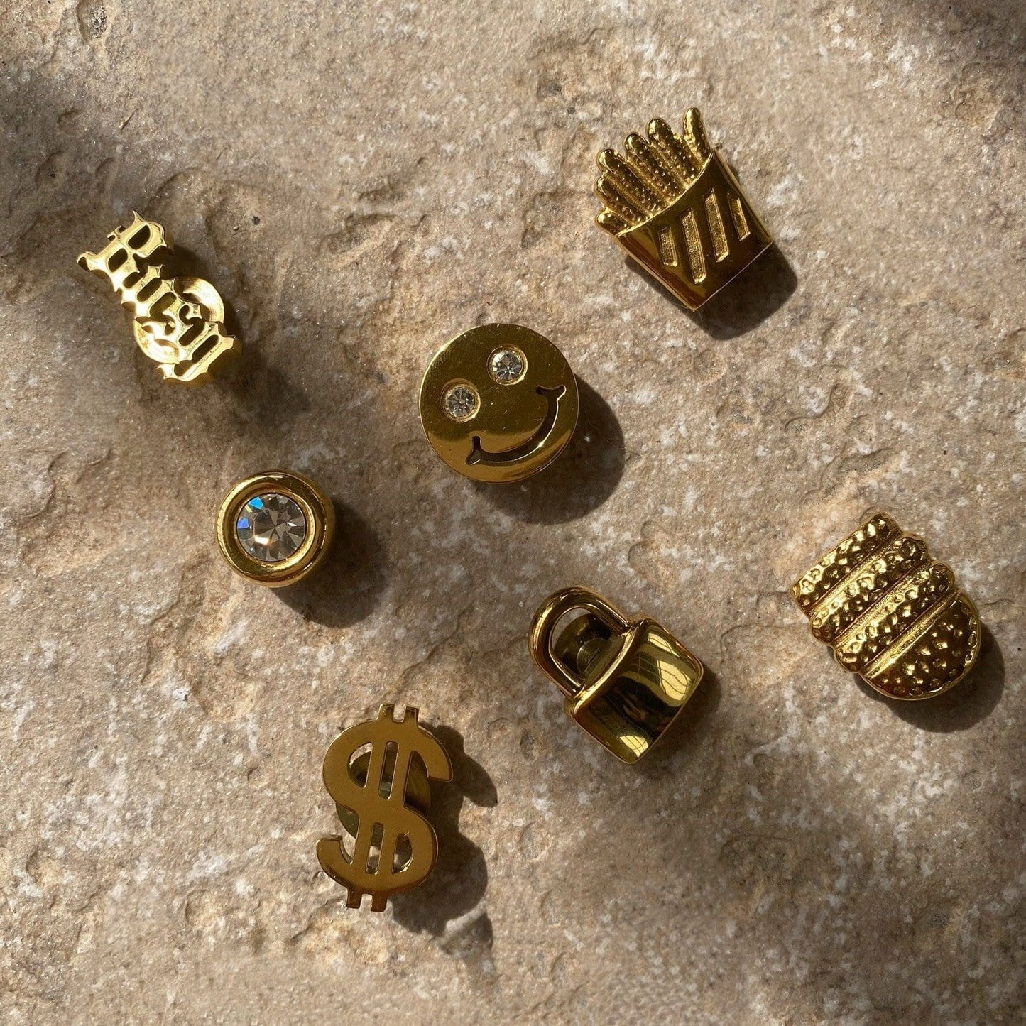 Gabby Lock Shoe Charm