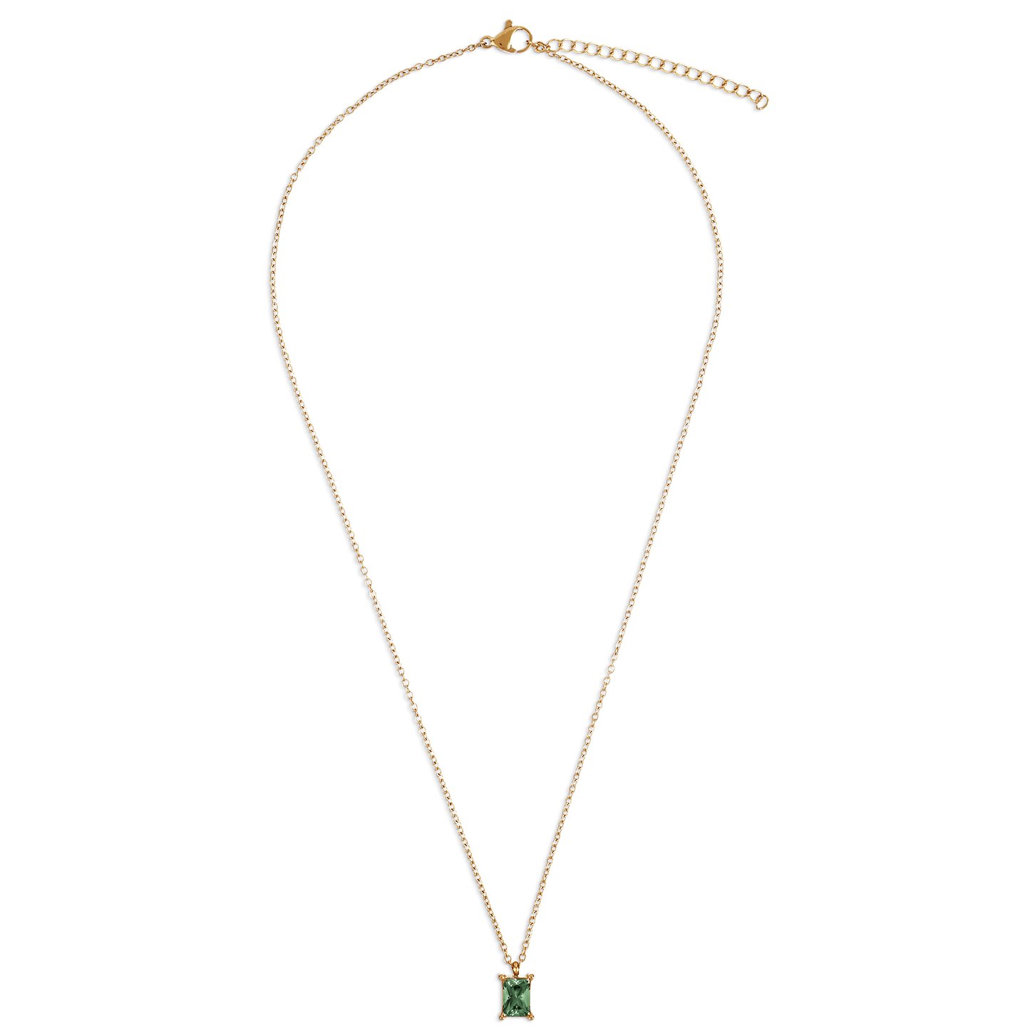 Bethany Baguette Necklace