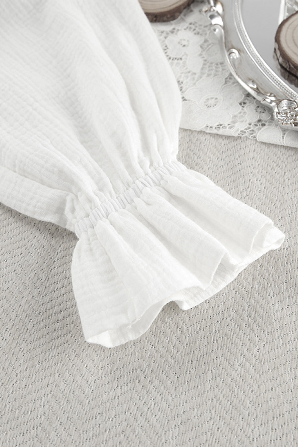 Les Castle Ruffled Top and Pants Set | Poundton