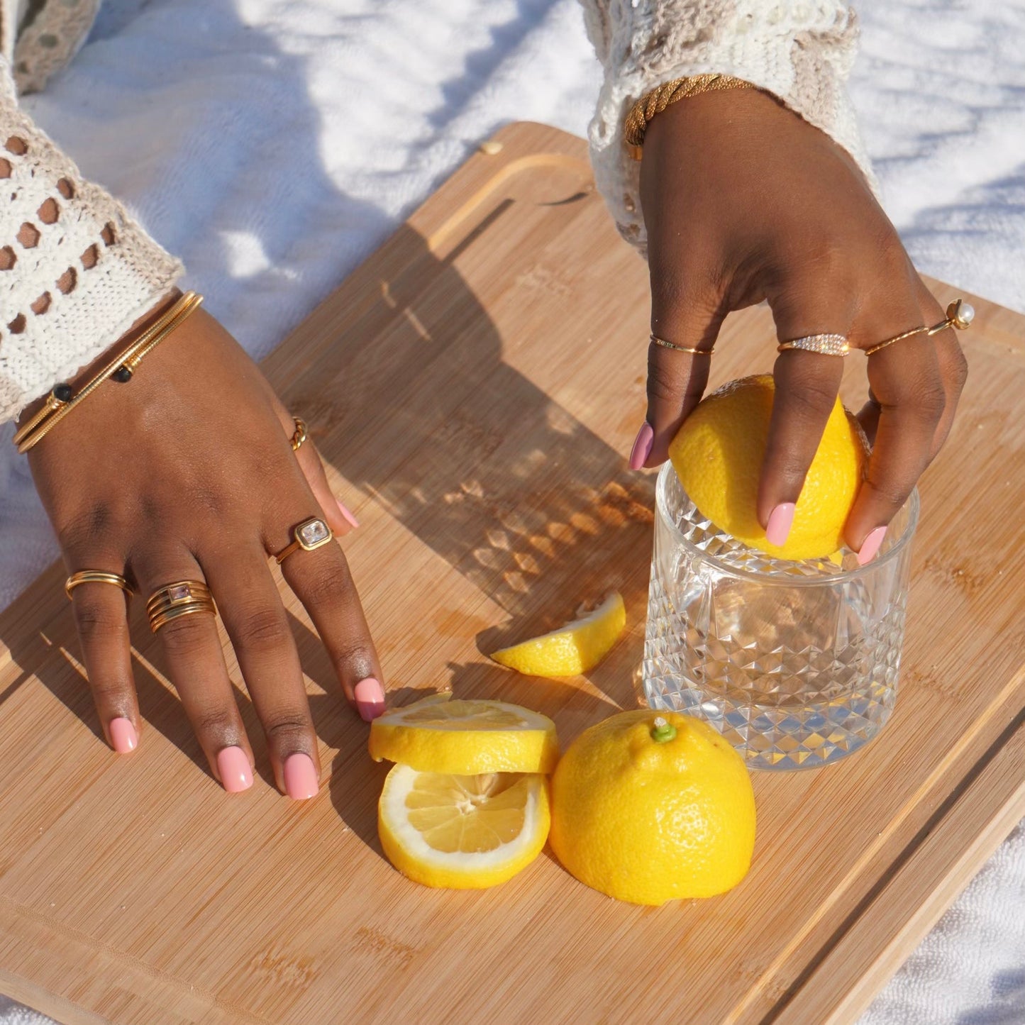 Jamelia Coil Wrap Bracelet