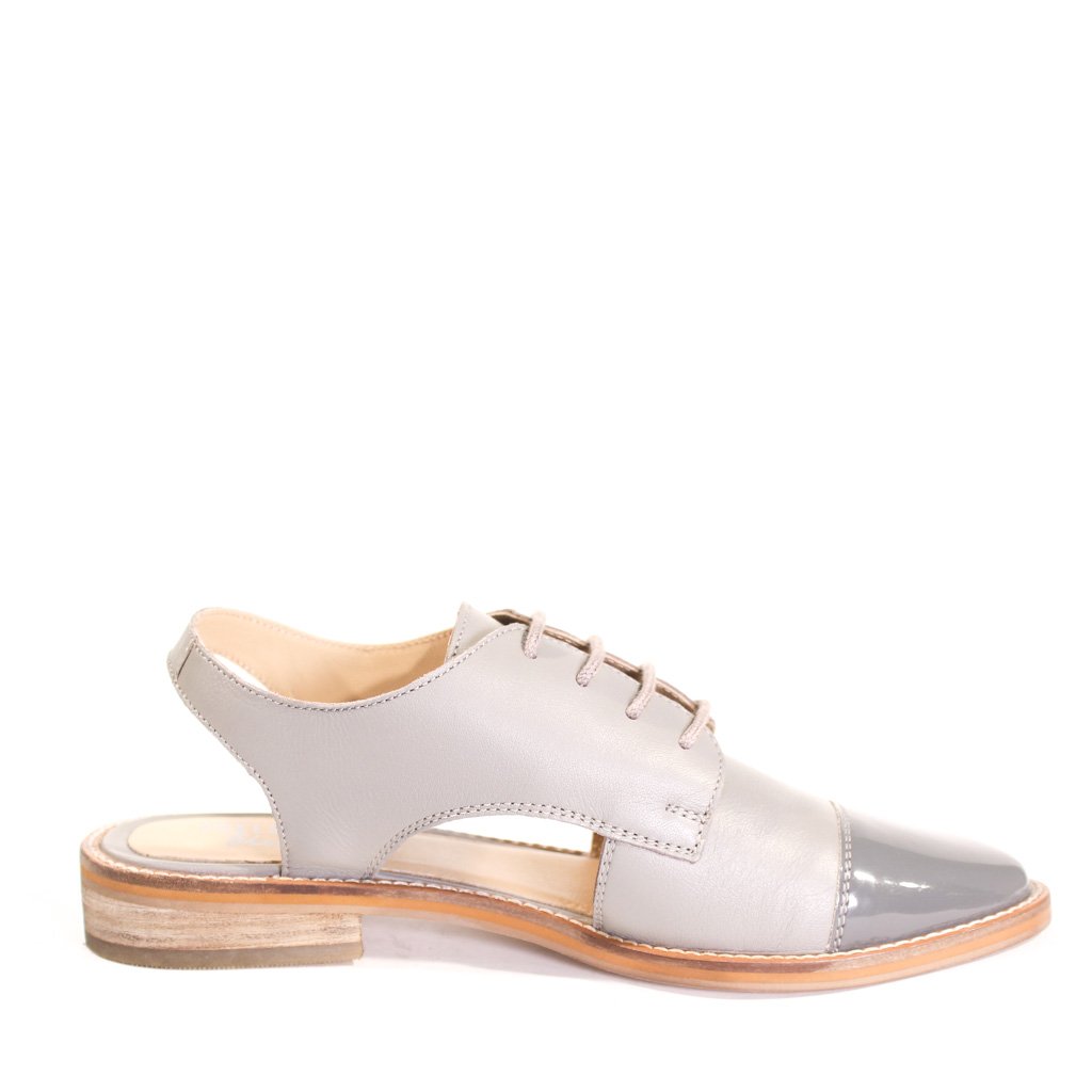 Shay Leather Slingback Loafers