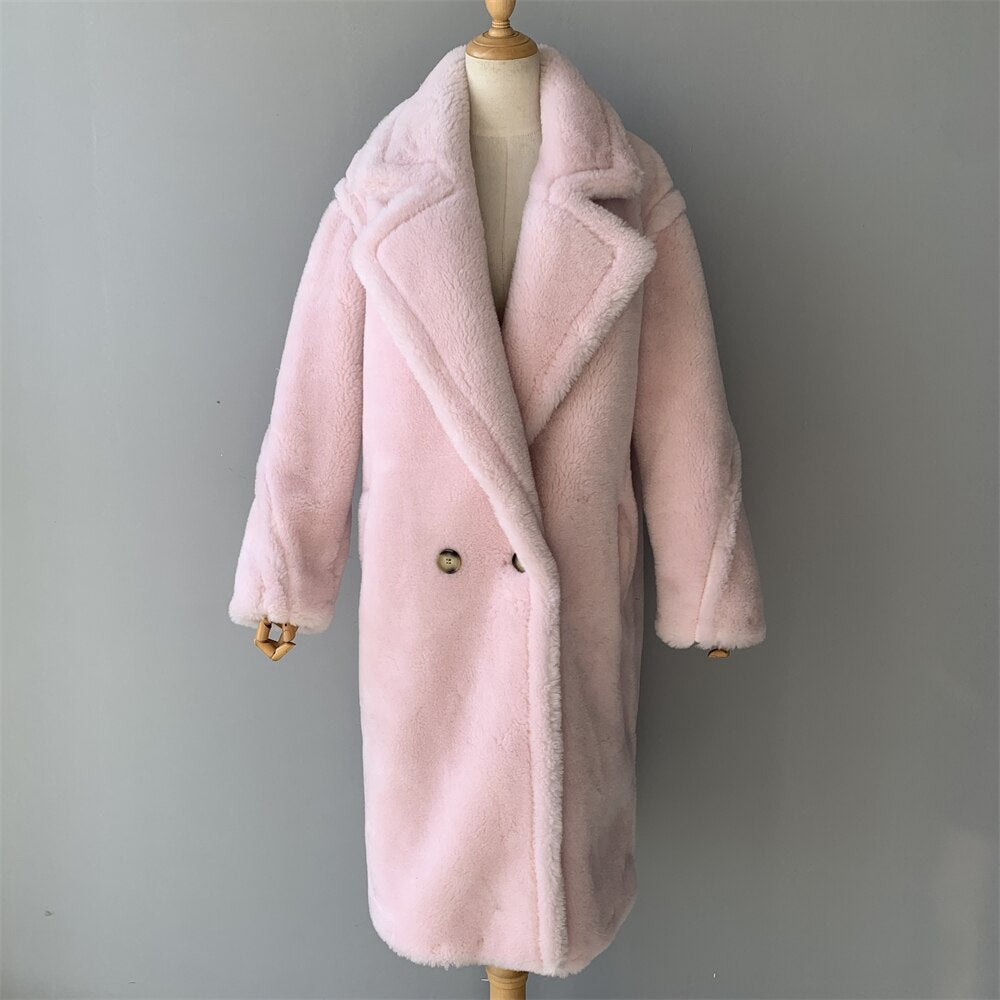 Genuine Wool Teddy Borgana Winter Coat | 11 colors