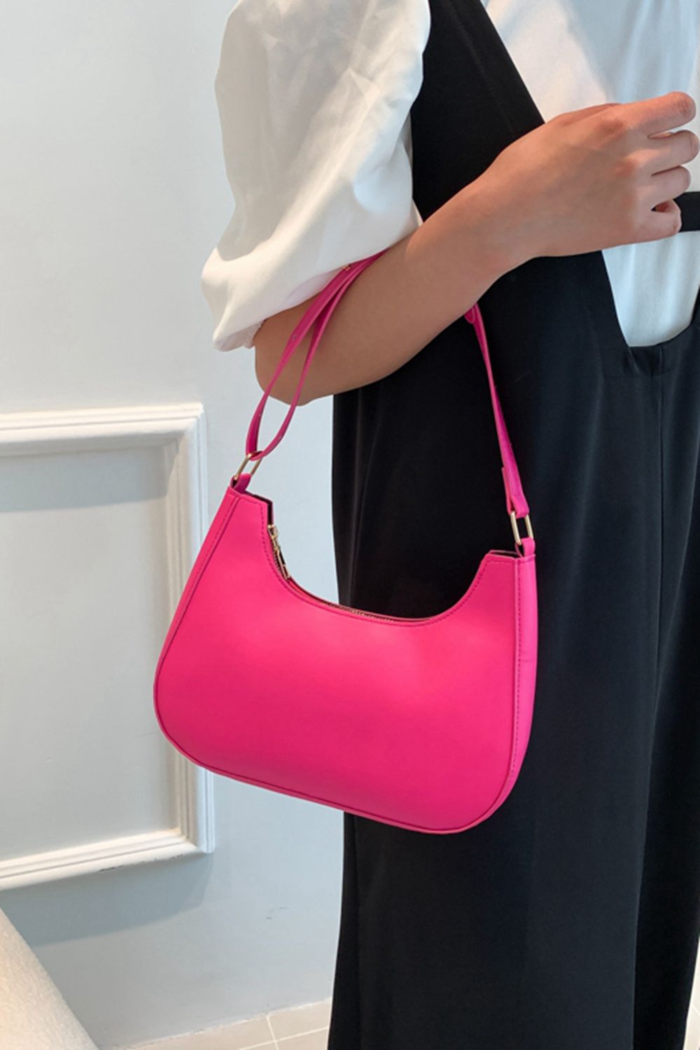 Barcelona Mini Hobo Zip Top Shoulder Bag | 5 Colors