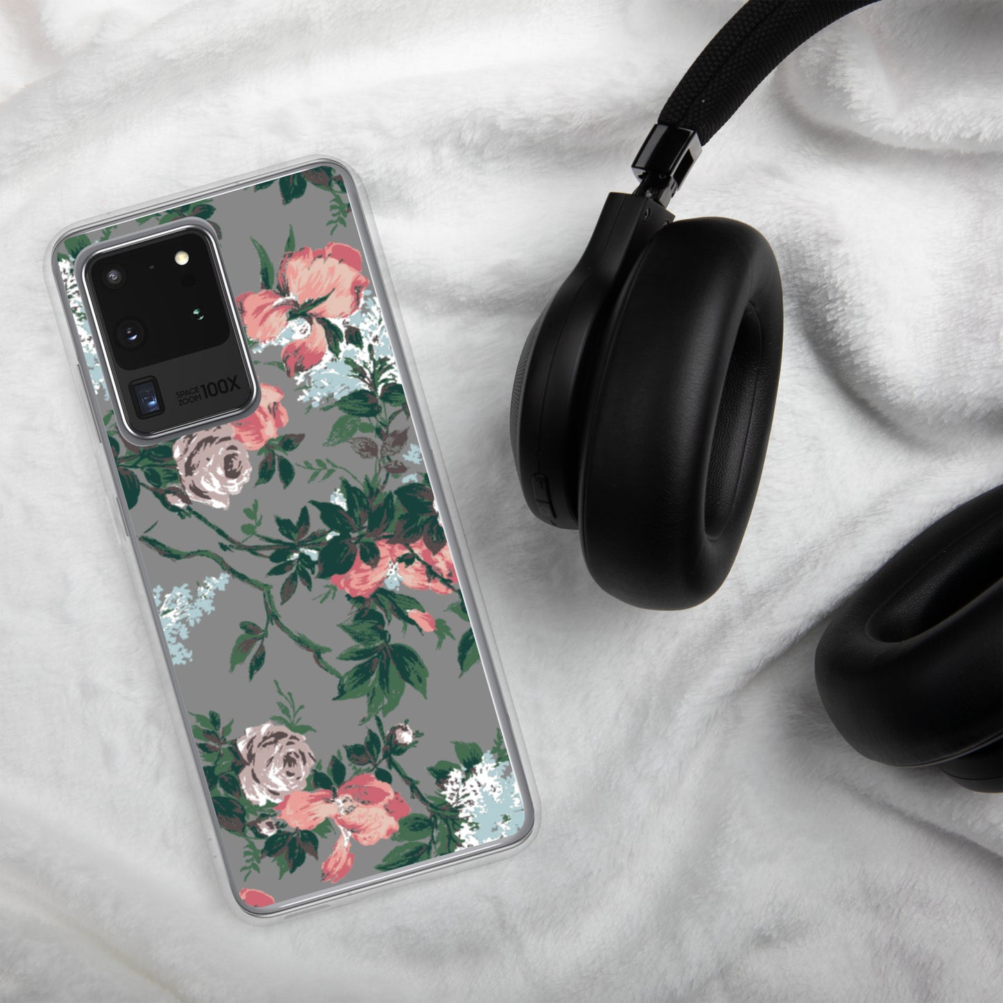 J'adore Paris Bella Roses Print Samsung Phone Case | Pinup Couture