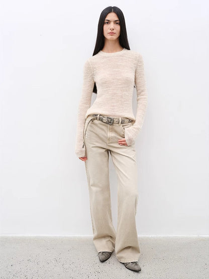 Flare Mark High-Rise Flared Jeans | 3 Colors | Fireladyfur