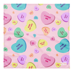 Cyndi Sweetheart Scatter Print Bandana