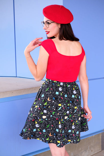 Isabel Top in Red | Retrolicious