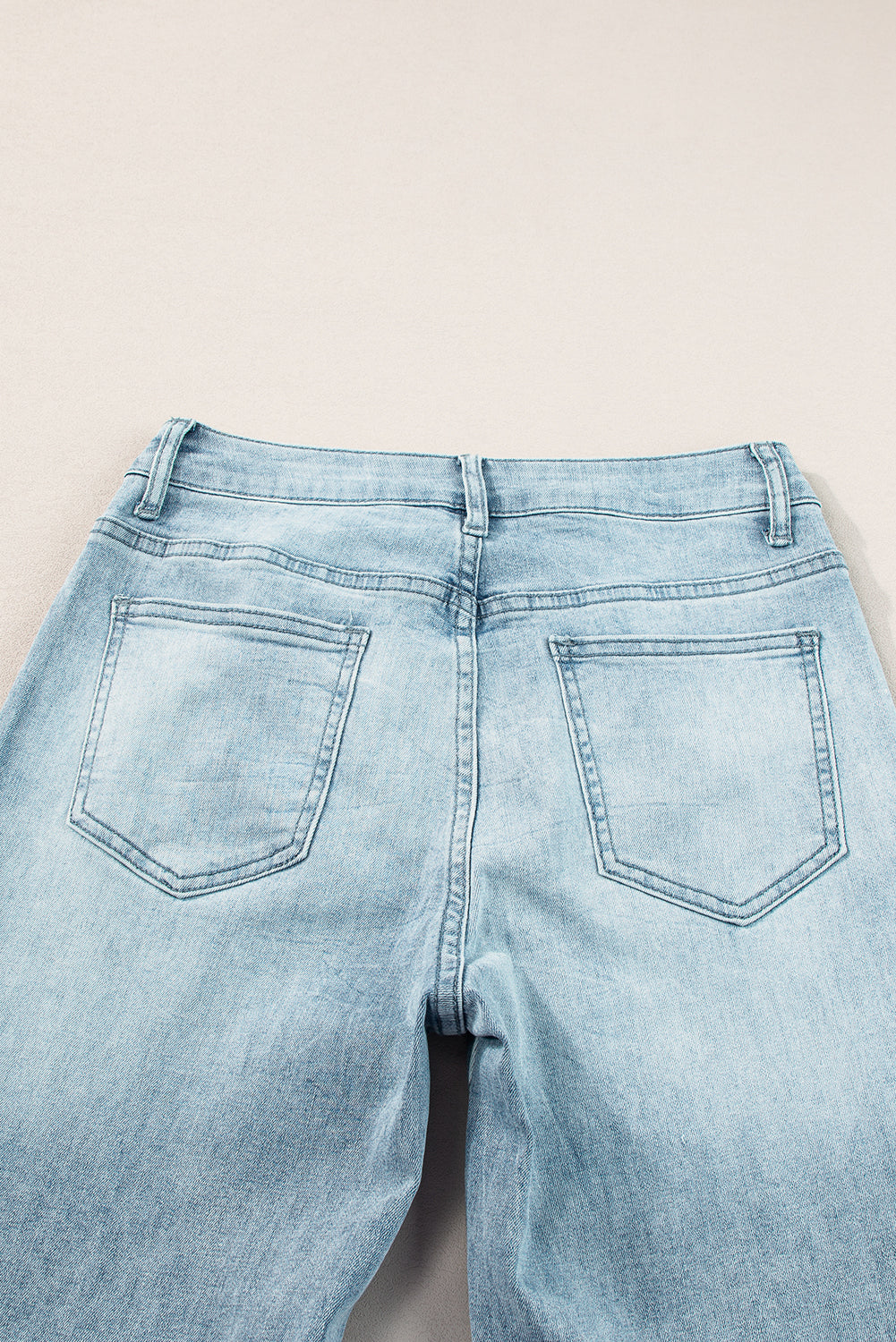 Wide Leg Jeans with Pockets | Poundton