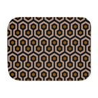 Ultra Fuzz Neutral Hotel Hexagon Sherpa Blanket ��� Reversible Two���Tone Cozy Throw