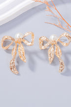 Zoe Pearl & Bow Jewelry Set | Silver or Gold