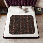 Ultra Fuzz OG Leopard Print Sherpa Blanket ��� Reversible Two���Tone Cozy Throw