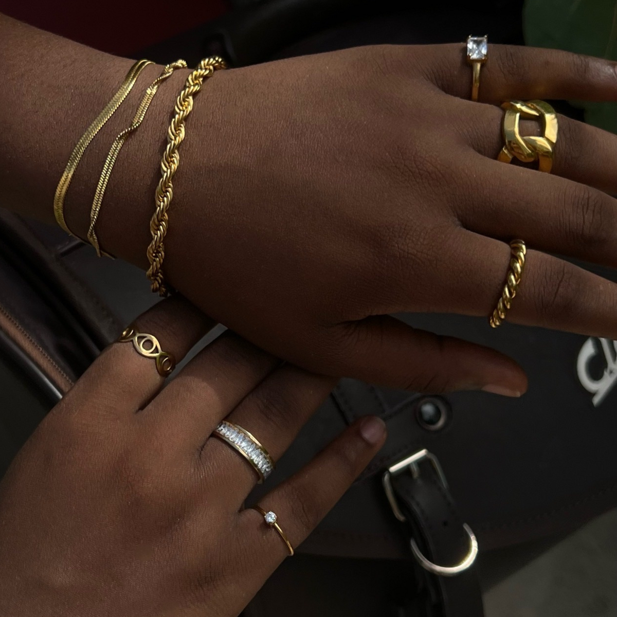 Morgan Ring  | Gold and Silver