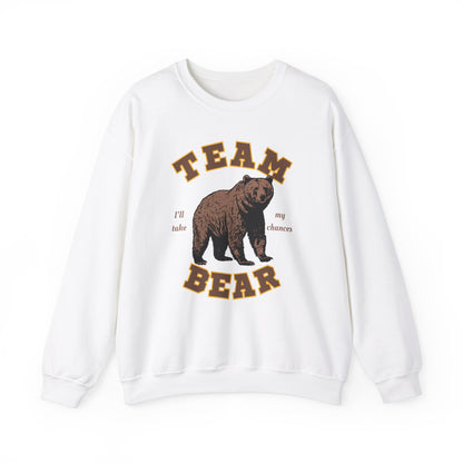 Team Bear - I Choose the Bear Unisex Graphic Sweatshirt | 3 Colors | Hyperbole Design