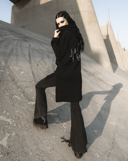 Van Helsing Longline Zip Hoodie