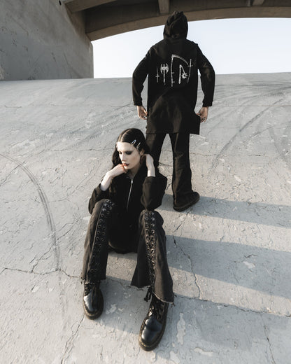 Van Helsing Longline Zip Hoodie