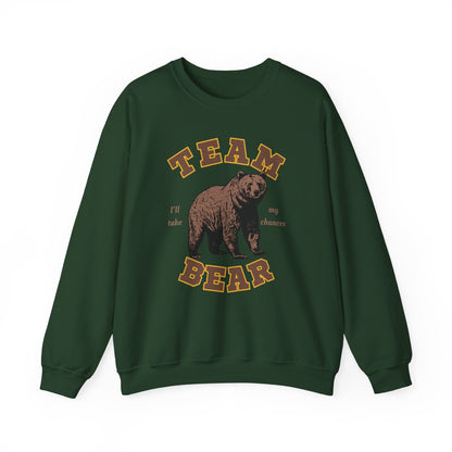 Team Bear - I Choose the Bear Unisex Graphic Sweatshirt | 3 Colors | Hyperbole Design