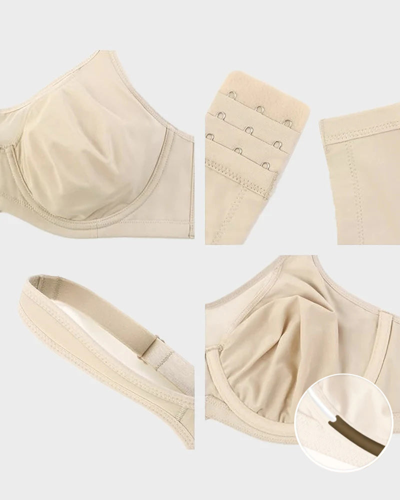 Plus Size Cooling Full Coverage Minimizer Bra | 4 Colors