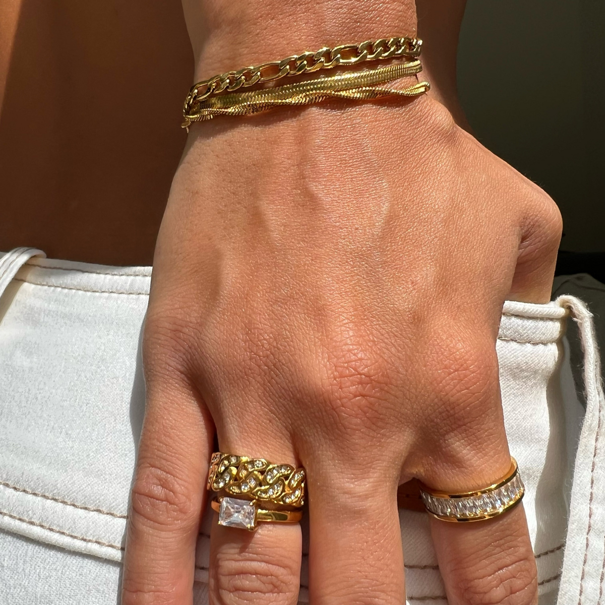 Morgan Ring  | Gold and Silver