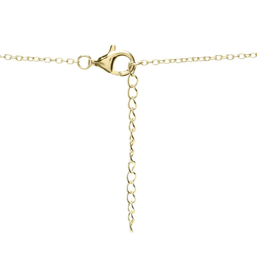18K Gold Plated Choice of Finish 18"+2" Bar Necklace