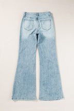 Wide Leg Jeans with Pockets | Poundton