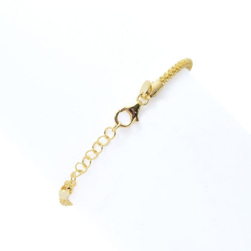 18K Gold Plated Choice of Size Margherita Chain Bracelet