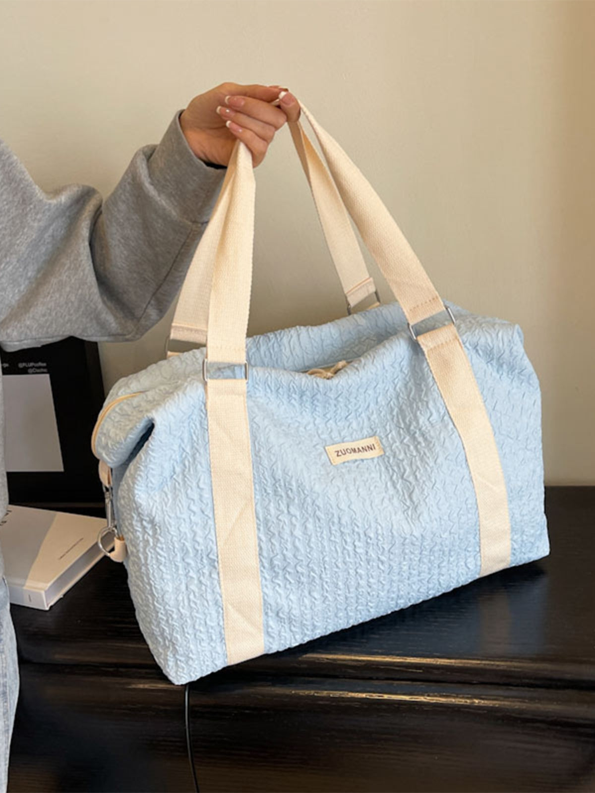 Texture Oxford Cloth Travel Bag | 6 Colors