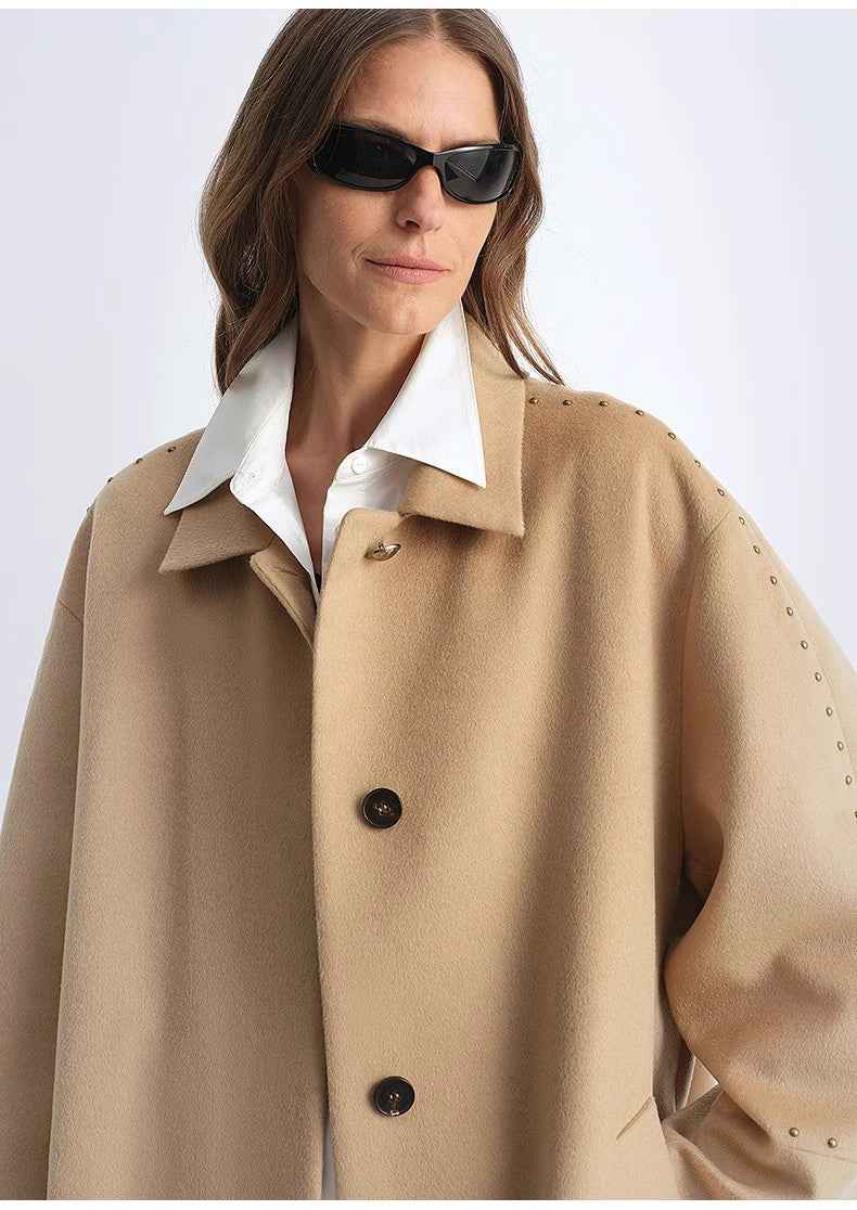 Dream of Champs-Élysées Wool Long Coat | 2 Colors