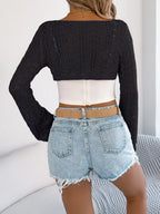 Open-front pointelle knit shrug that layers over everything, by Pinup Girl Clothing, XS to 4X.