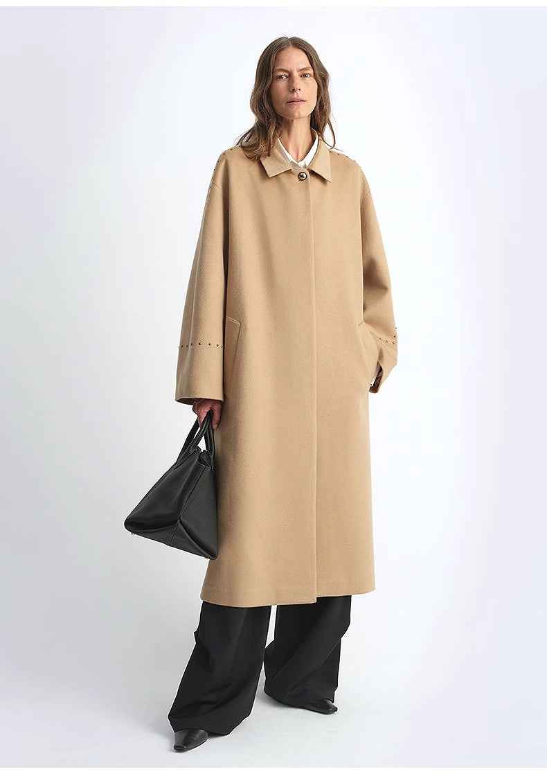Dream of Champs-Élysées Wool Long Coat | 2 Colors