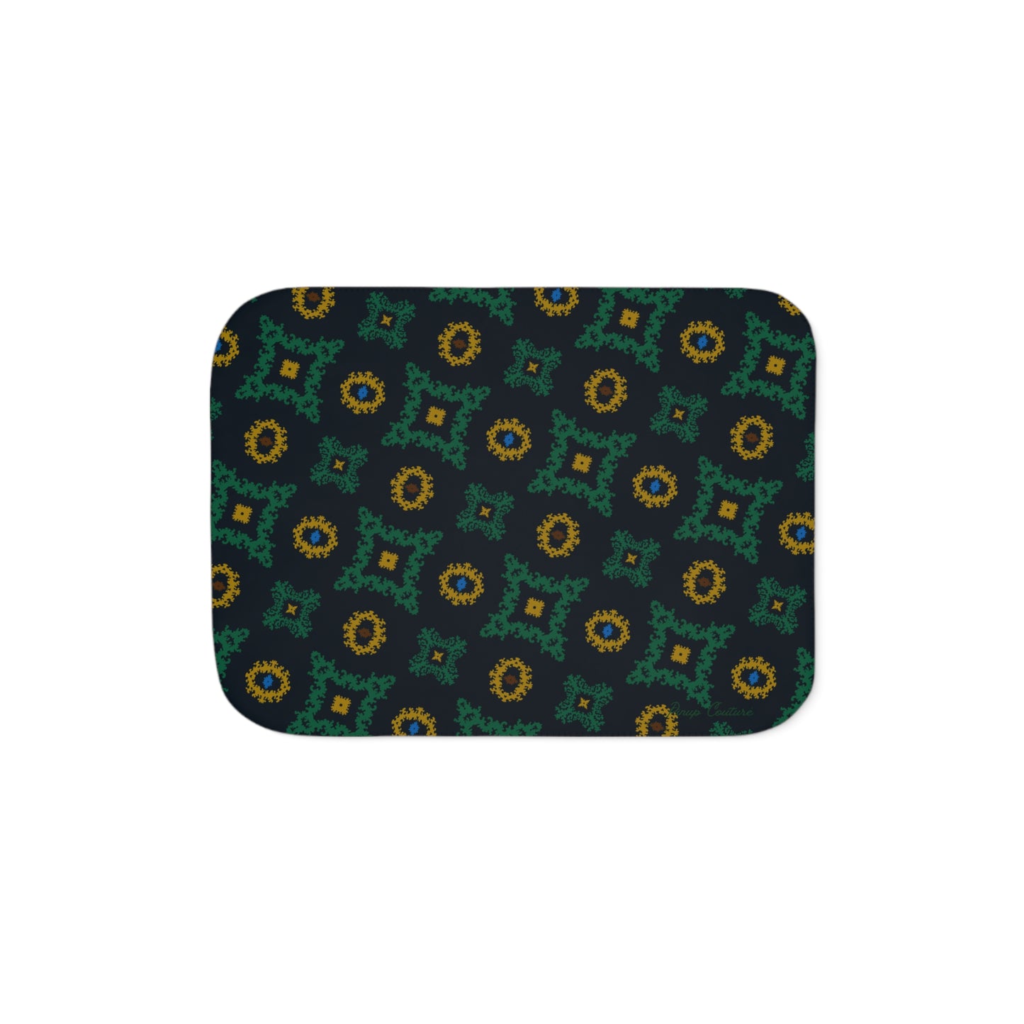 Ultra Fuzz Mesmerize Sherpa Blanket — Reversible Two‑Tone Cozy Throw | Pinup Couture