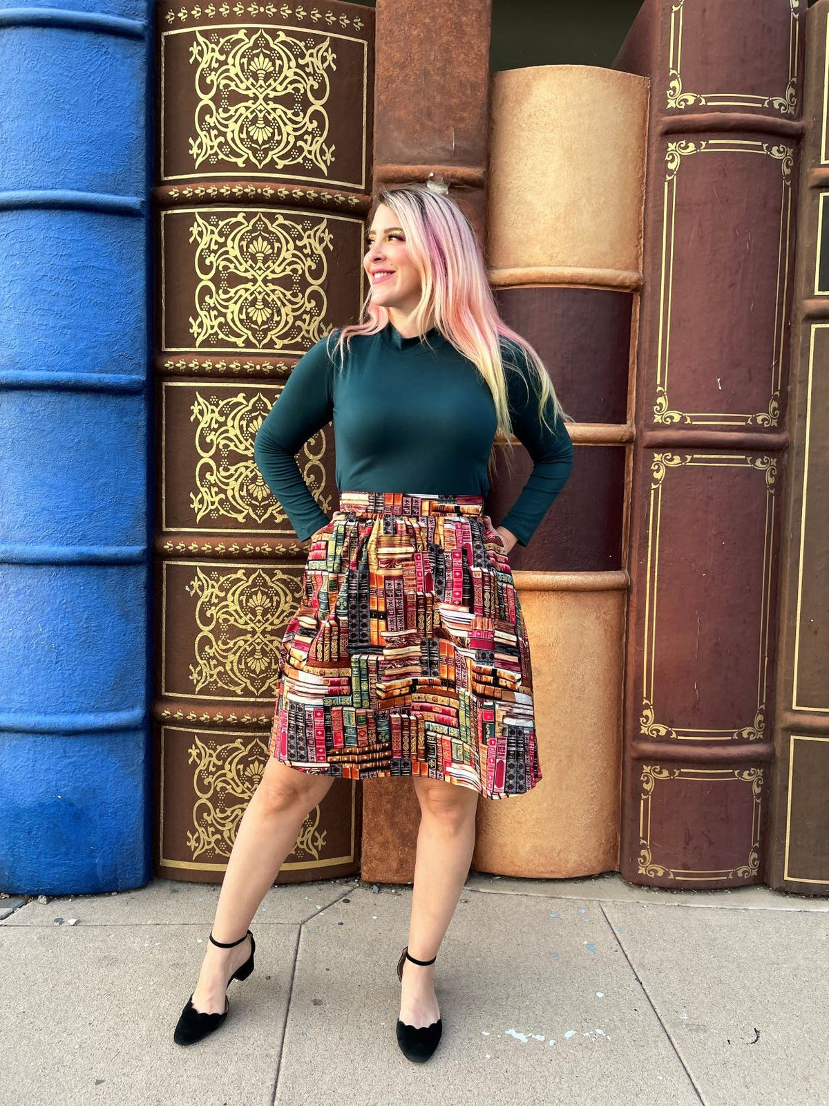 Vintage Mock Neck Top | Retrolicious