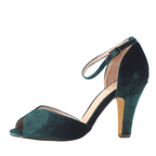 Lola Velvet Heels | 7 Colors | Chelsea Crew