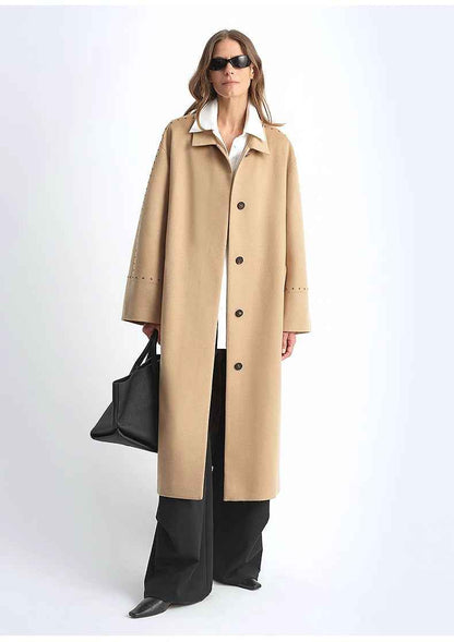 Dream of Champs-Élysées Wool Long Coat | 2 Colors
