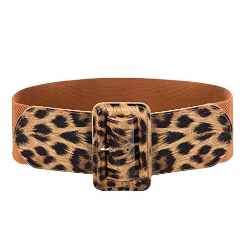 Wild Thing Leopard Stretch Belt