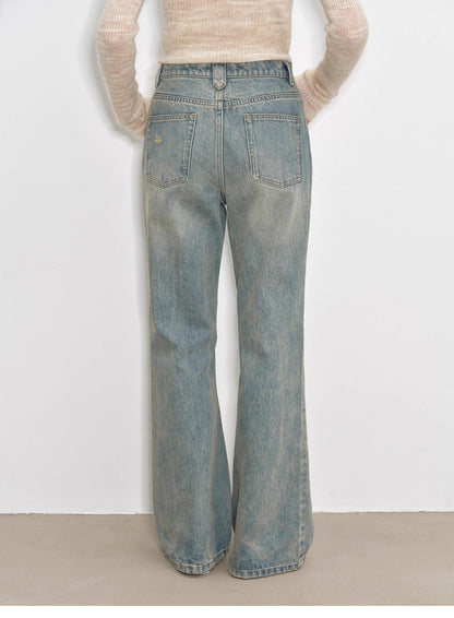 Flare Mark High-Rise Flared Jeans | 3 Colors | Fireladyfur
