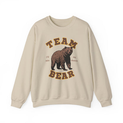 Team Bear - I Choose the Bear Unisex Graphic Sweatshirt | 3 Colors | Hyperbole Design