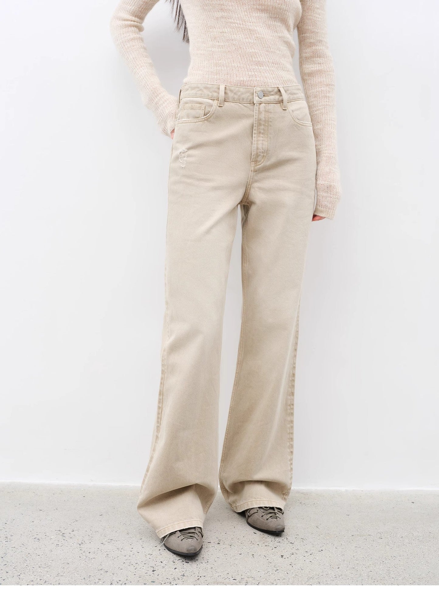 Flare Mark High-Rise Flared Jeans | 3 Colors | Fireladyfur
