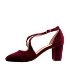 Oren Velvet Mary Jane Heels | 6 Colors