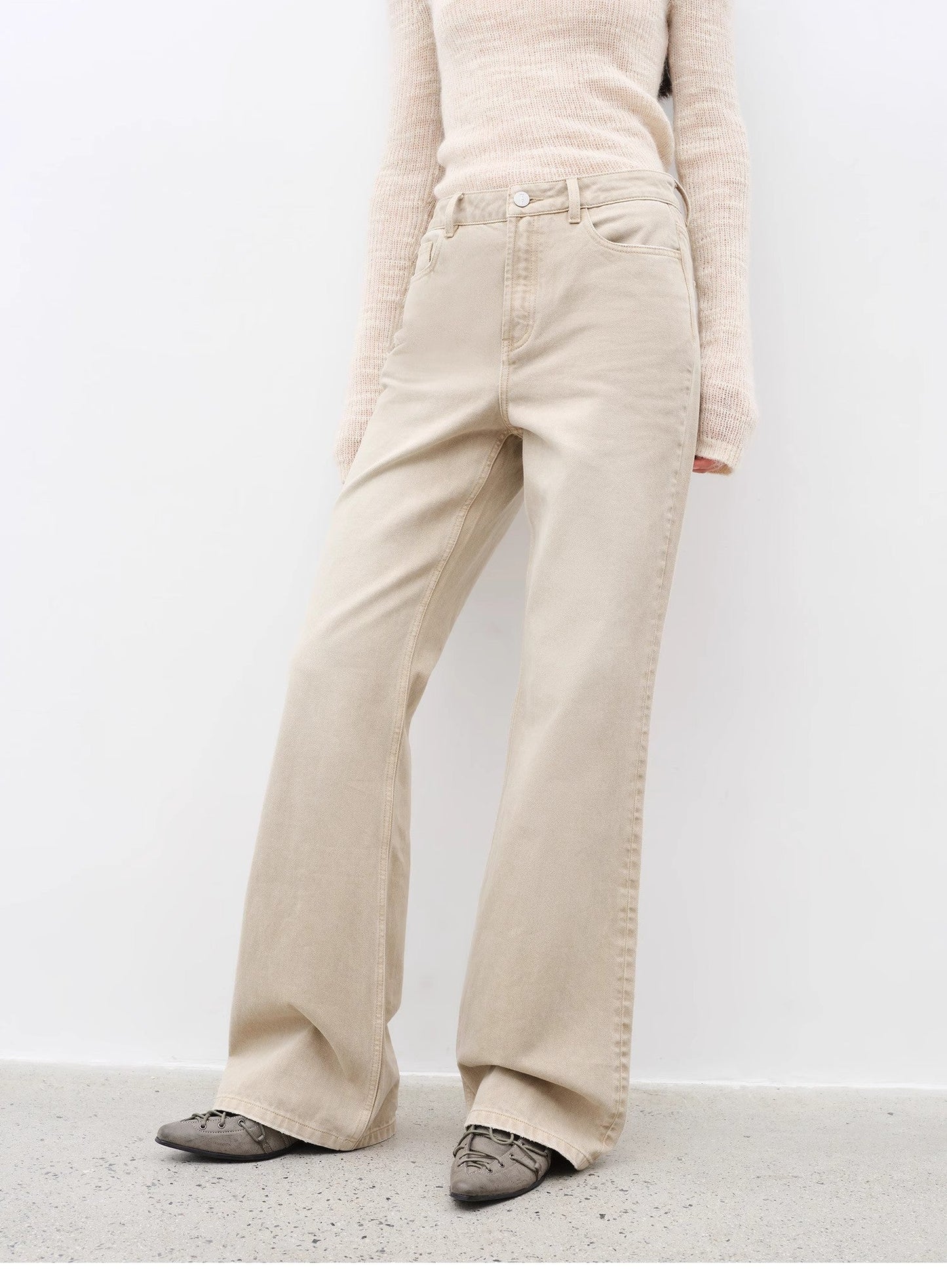 Flare Mark High-Rise Flared Jeans | 3 Colors | Fireladyfur