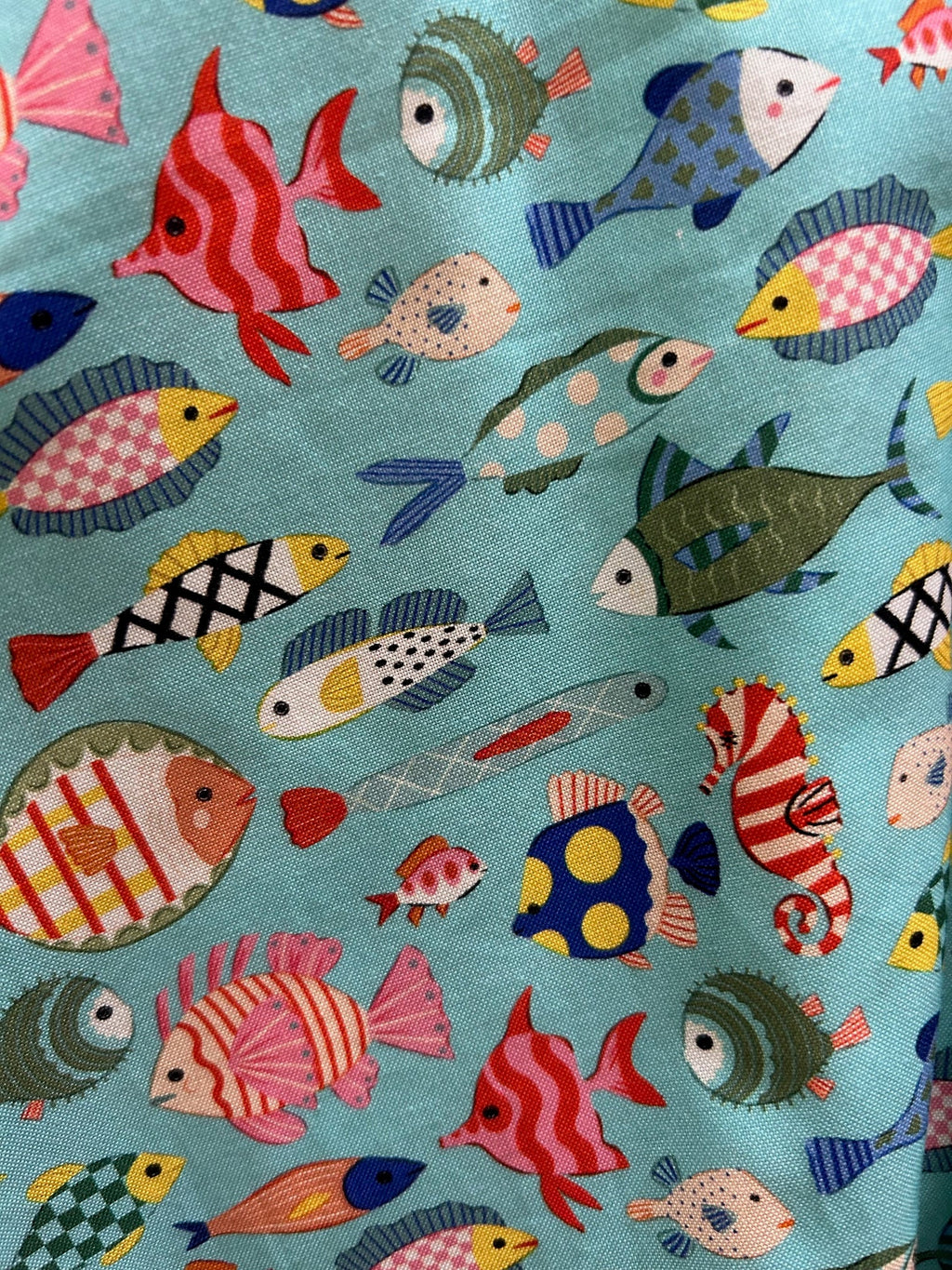 Colorful Fish Skater Skirt | Retrolicious