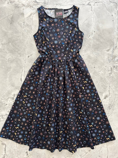 Celestial Midi Dress | Retrolicious