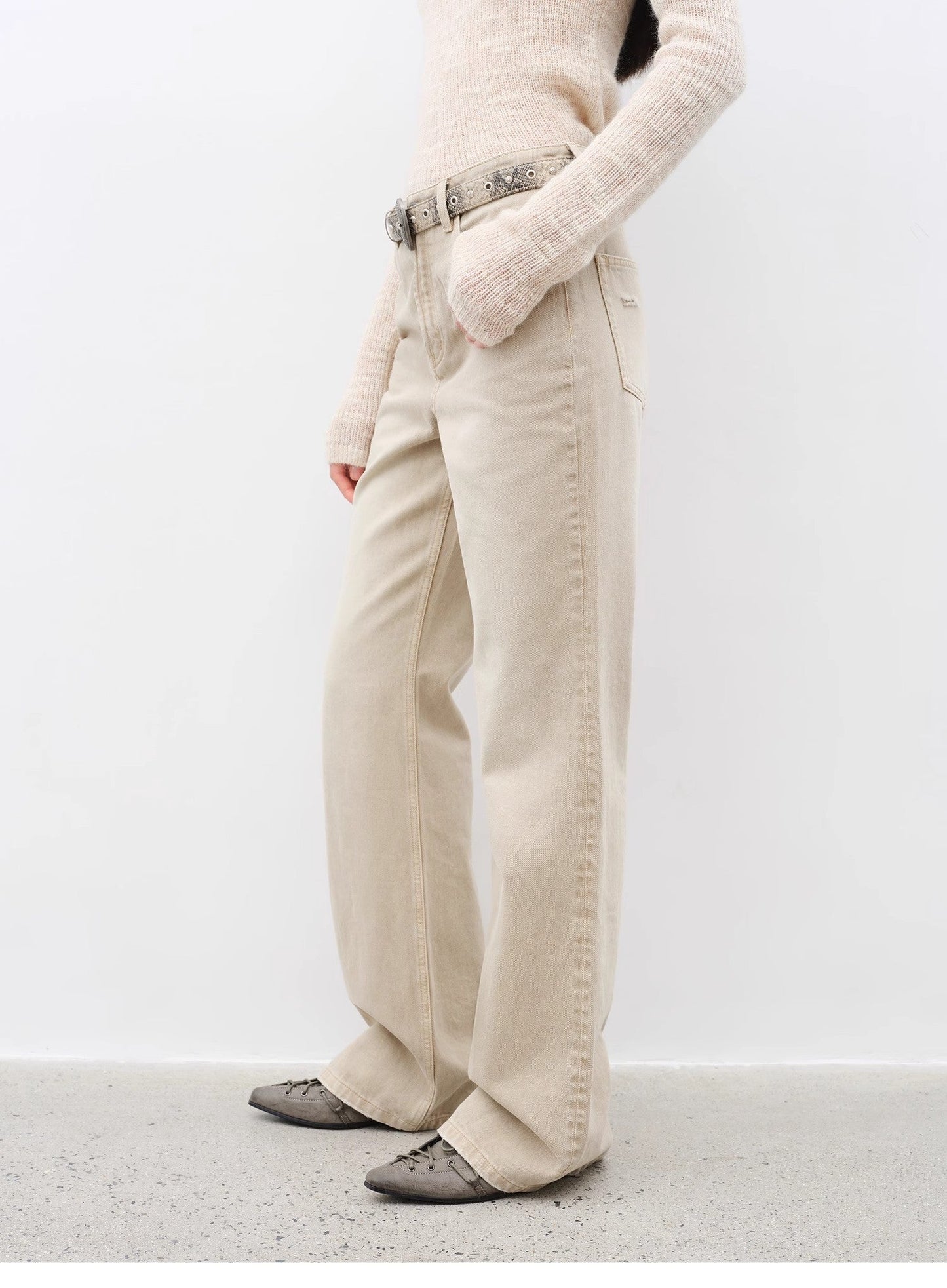 Flare Mark High-Rise Flared Jeans | 3 Colors | Fireladyfur