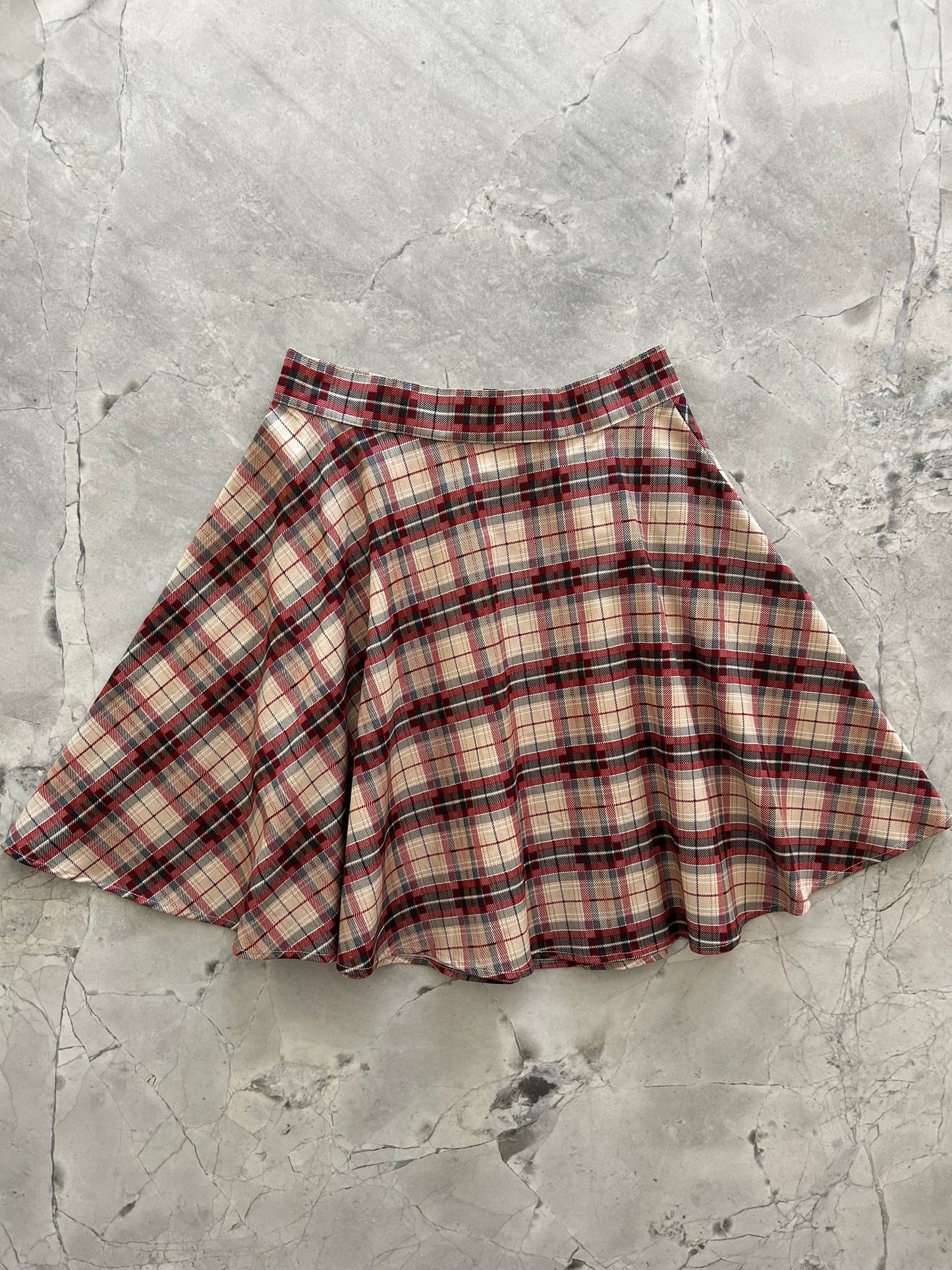 Plaid Skater Skirt | Retrolicious