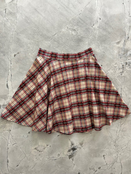 Plaid Skater Skirt | Retrolicious