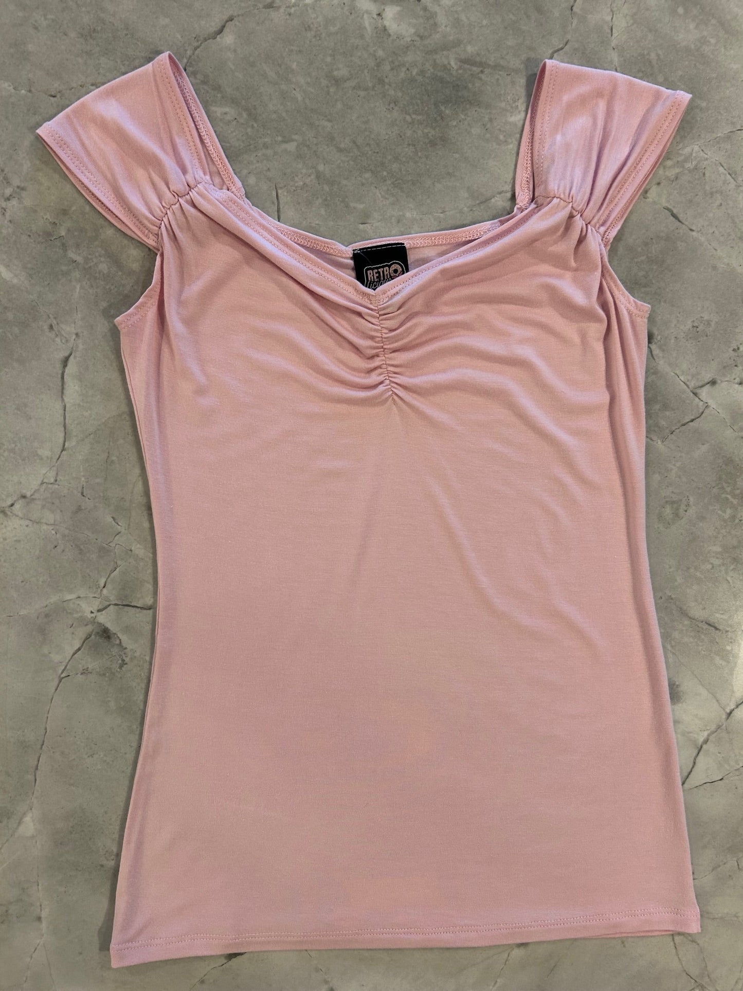 Isabel Top in Blush | Retrolicious