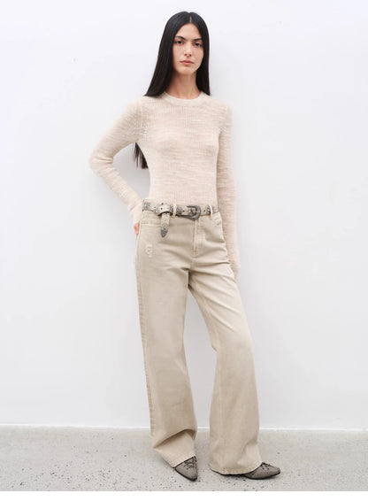 Flare Mark High-Rise Flared Jeans | 3 Colors | Fireladyfur